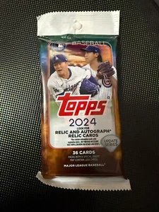 2024 Topps Update Series Value Fat Pack 36 Karten - Bild 1 von 2