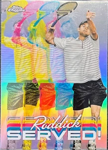 Andy Roddick 2024 Topps Chrome Tennis #SER-AK Served! Refractor  - Picture 1 of 2