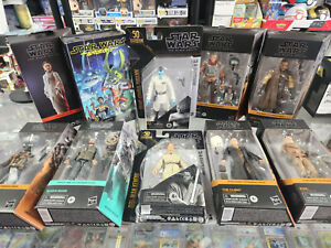 Star Wars The Black Series Lot of 10 Figures NEW Sealed Boxes THRAWN OBI WAN