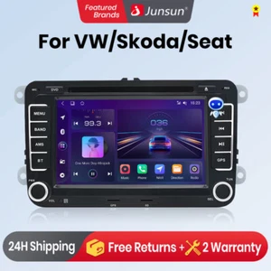 Radio de coche 7"" para VW Golf 5 6 Passat TIGUAN TOURAN EOS navegación GPS DVD USB Bluetooth - Imagen 1 de 11