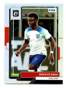 2022 Donruss Optic Refractor Bukayo Saka England #26 - Picture 1 of 2