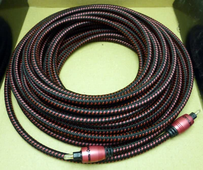 Audioquest OptiLink-3  12 meter Digital Toslink Fiber Optic Cable 39 feet - Image 1 of 2