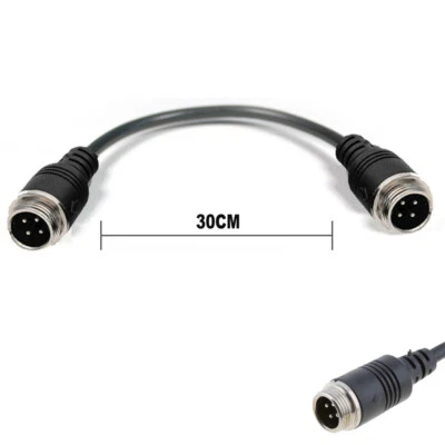 4PIN Male to Male Connector 30cm/11.8" for 4PIN Reversing Camera - Image 1 of 4
