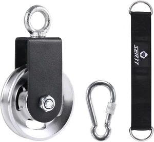 Cable Pulley Wheel for Home Gym Pulley System, Upgraded 90mm Aluminium Alloy Gym - Picture 1 of 7