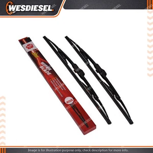 Sakura Front Wiper Blade Set for Audi TT 8N S4 B5 RS6 B7 S8 D2 1995-2006 - Picture 1 of 2