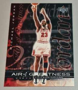 MICHAEL JORDAN # 151 AIR OF GREATNESS  1999-00 Upper Deck EN Near Mint Vintage - Bild 1 von 3