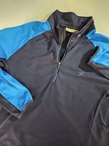 Kjus Men's Half Zip Performance Diamond Fleece Pullover XL - Picture 1 of 9