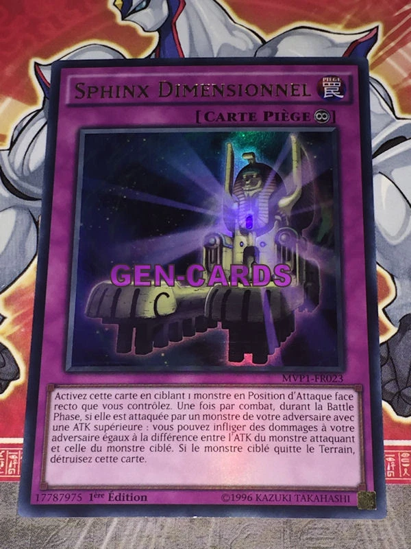 Carte YU GI OH SPHINX DIMENSIONNEL MVP1-FR023 x 2 - Photo 1/1