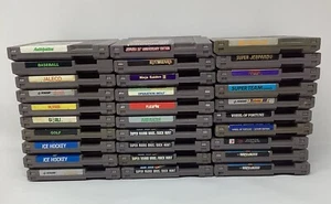 NES Spiele Lot Sie wählen die Spiele. Alle Spiele gereinigt und getestet. selber bauen - Bild 1 von 1