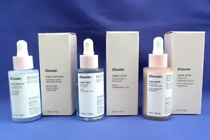 NIB GOSSIER SET OF 3- SUPER GLOW, SUPER PURE & SUPER BOUNCE SERUMS NEW 1 oz EACH - Picture 1 of 9