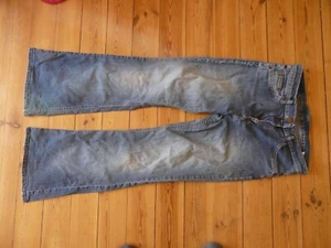 Mangel! Damenjeans weit Schlaghose W 30 L 30 Gr 36 38 S M Kurzgröße? Big Deal - Bild 1 von 7