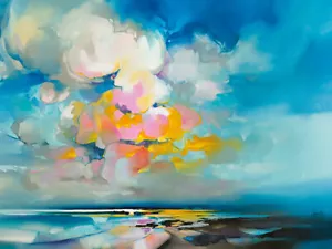 Scott Naismith - Azul Jura - Arte de Pared Estampado en Lona 3 Tallas Disponibles - Imagen 1 de 4