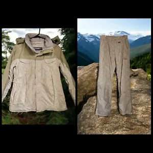 SIMS Winter Jacket / Pants Women’s Med Ski Snow Snowboard Coat White Gray - Picture 1 of 7