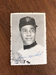 Juan Marichal 1969 Topps Deckle Edge #32 San Francisco Giants HOF