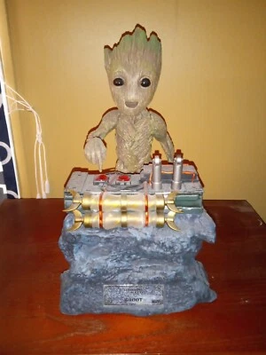 Groot Guardians of the Galaxy Vol 2 Life Size Statue Beast Kingdom With COA  - Image 1 of 4