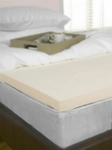 Visco Memory Foam Mattress Topper, Orthopaedic, Support, Pain Relief, UK Made - Picture 1 of 9