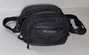Sony LCS-VA15 Camera Case - Black With Strap - Picture 1 of 8