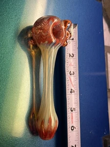 Hand Blown Glass Pipe Made In Pierre SD - Picture 1 of 7