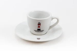 Leuchtturm ROTER SAND Nordsee Espresso Tasse Espressotasse Mocca Moccatasse - Bild 1 von 5