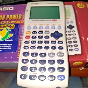 Casio Color Power Graphic CFX-9850GB PLUS, PARTS ONLY - Picture 1 of 22