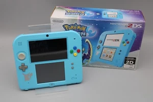 Nintendo 2DS Konsole Pokemon Mond /Moon Edition | SEHR GUT | GEPRÜFT & GEREINIGT - Bild 1 von 7