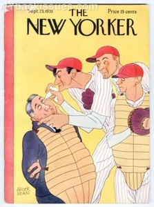 New Yorker Zeitschrift 23. September 1933 Morley Callaghan James Thurber - Bild 1 von 4