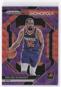 2023-24 Panini Prizm Monopoly Kevin Durant #PS6 All-Star Purple Suns - Foto 1 di 2