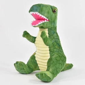 Kögler Plüsch Dino Dinosaurier T-Rex Plüschtier Kuscheltier grün 25 cm - Bild 1 von 3
