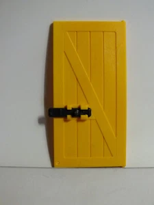 Playmobil Tür Sheriff Office 4398 Türblatt mit Riegel Ersatzteil - Bild 1 von 2
