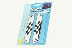 WOW 2x Kantenschutz Auto silber-schwarz  Türschutz Schutz biegsam - Bild 1 von 2