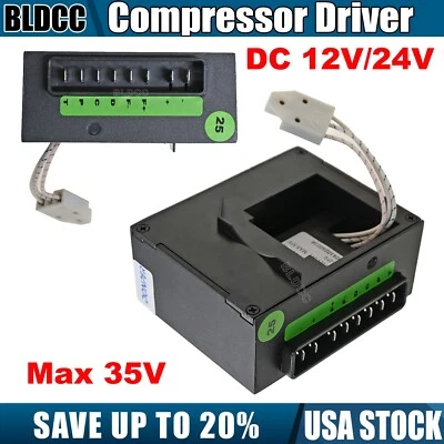 DONPER DC 12V 24V Compressor Driver DZL25 Start Unit for SECOP BD35F BD50F BD80F