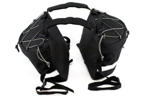 3685BCNW GR2 DUAL SPORT SADDLE BAGS W/ BUNGEE NET - Picture 1 of 1