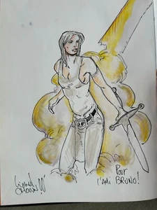 CHOUIN LES MÉMOIRES MORTES TOME 1 FEU DESTRUCTEUR EO EN ÉTAT NEUF AVEC DÉDICACE - Imagen 1 de 7