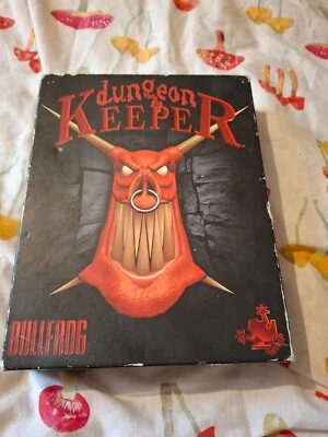 1997, PC CD-ROM Games: Bullfrog - Dungeon Keeper Big Box manual  and game disk  - Image 1 of 4