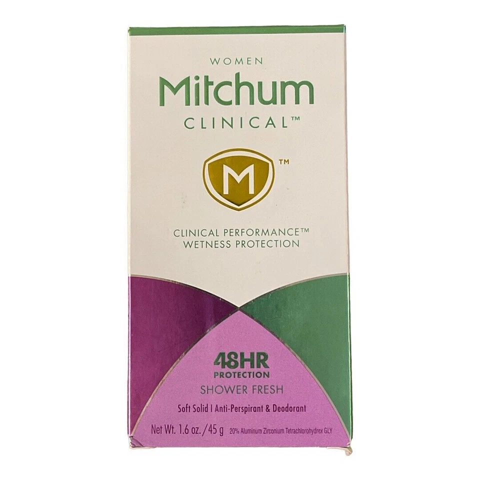 2 Mitchum 1.6 Oz Women Clinical 48hr Protect Powder Fresh Soft Solid