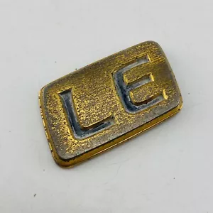 97 98 99 00 01 Toyota Camry LE Emblem Logo Letters Badge Trunk Rear Gold OEM E45 - Picture 1 of 6
