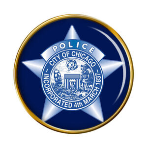 Chicago Police Pin Badge