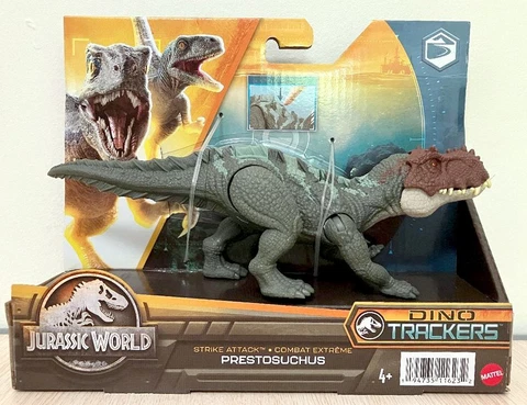 "Jurassic World" PRESTOSUCHUS, Dino Trackers Mattel New Cover