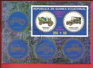 Coche Veteranos Ceirano Horch Coches Bloque 229 Guinea Ecuatorial - Imagen 1 de 1