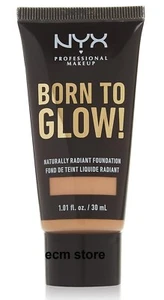 NYX Foundation Éclat Born to Glow BTGRF07 NATURAL 30 ml /EBUI - Bild 1 von 1