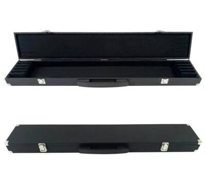 Hold 6pcs Violin Bow Case Viola Cello Bow Bag Wood Body Hard Case Two Locks - Image 1 of 4