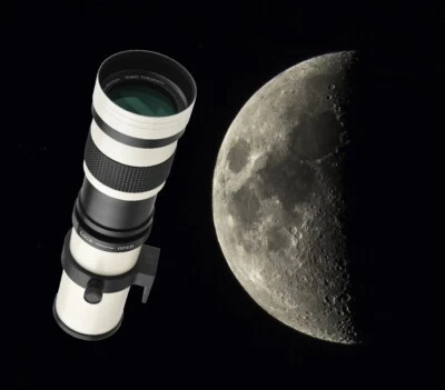 Sony E Fit 800mm Super Telephoto Zoom Lens NEX ALPHA E Mount - Image 1 of 4