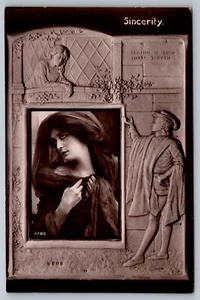 Cartolina Romeo e Giulietta Sincerità La separazione è così dolce dolore foto reale David - Foto 1 di 2