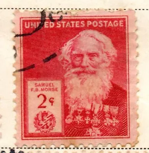 USA 1940, Famous Americans - Inventors, Samuel F. B, Morse, accept offers - Picture 1 of 1