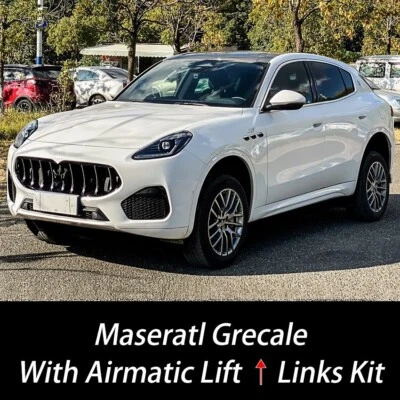 FOR Maserati Grecale Trofeo M182 Air Suspension Raise Kit Lift Links levelling - Imagen 1 de 4