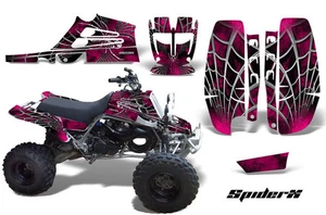 CREATORX GRAPHICS FOR YAMAHA BANSHEE 350 FULLBORE PLASTICS SPIDERX PINK - Picture 1 of 1