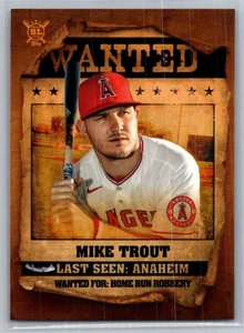 Topps Big League 2021 #WT-1 Mike Trout Wanted - Imagen 1 de 2