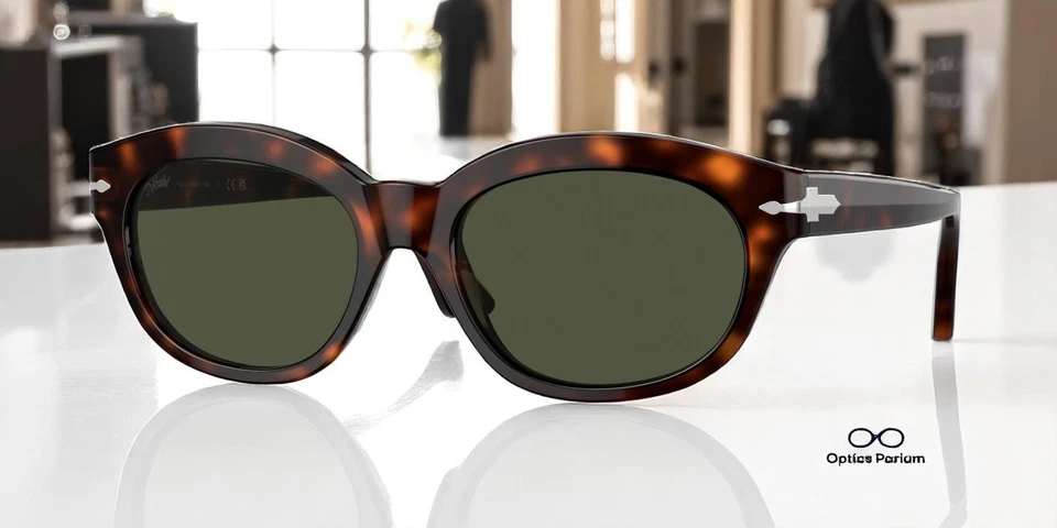 Gafas de sol para mujer PERSOL PO3250S 24_31 almohada verde habana 55 mm Foto 1 de 2