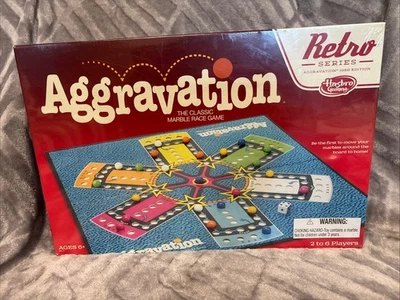 Hasbro Aggravation Marble Race Juego 2-6 Jugadores Edad 6+ 2015 Serie Retro  Foto 1 de 4