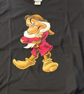 Camiseta De Colección Walt Disney World Grumpy Doble Lado Película Dibujos Animados Talla Pequeña Nueva - Imagen 1 de 4
